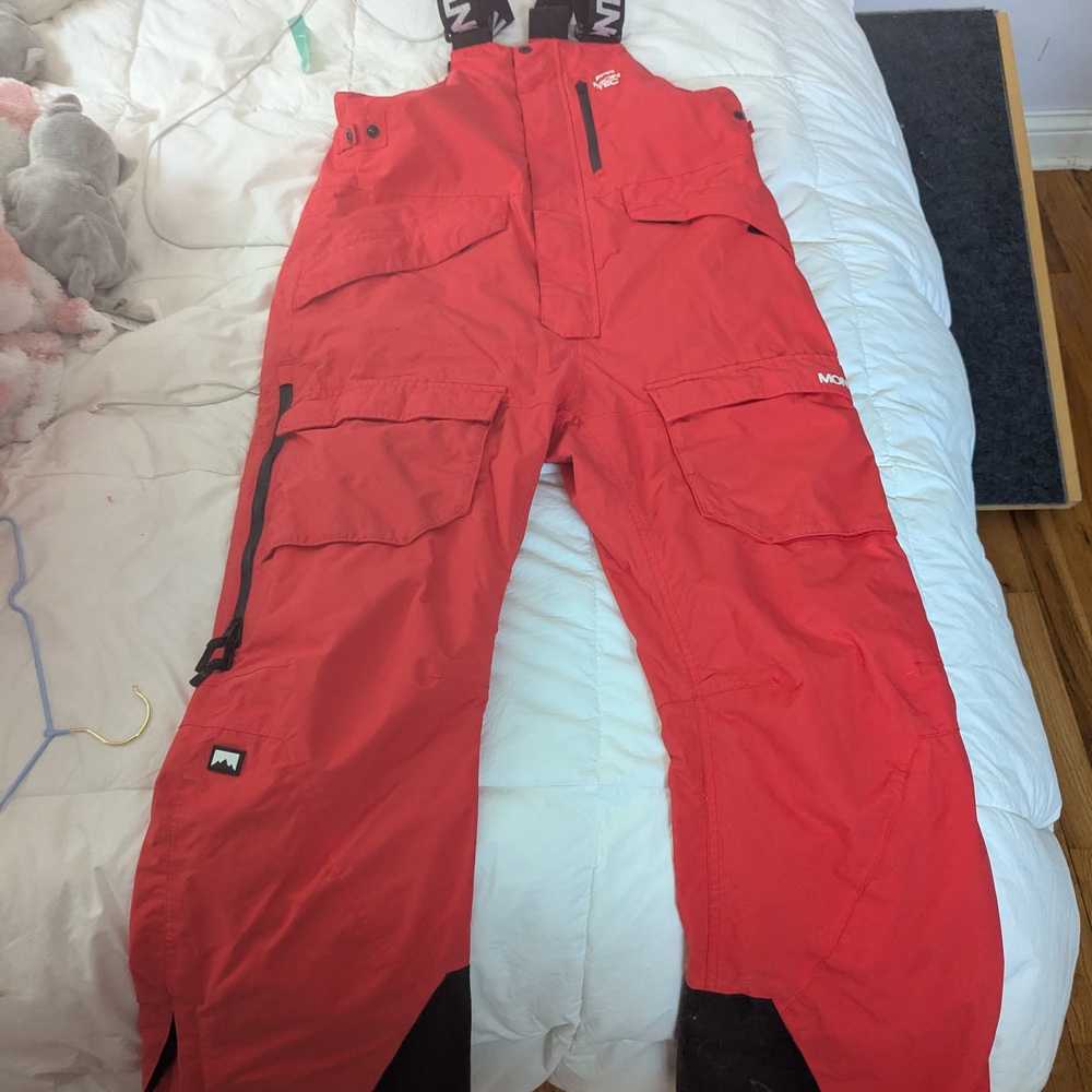 Montec Red Women's Snow Bib